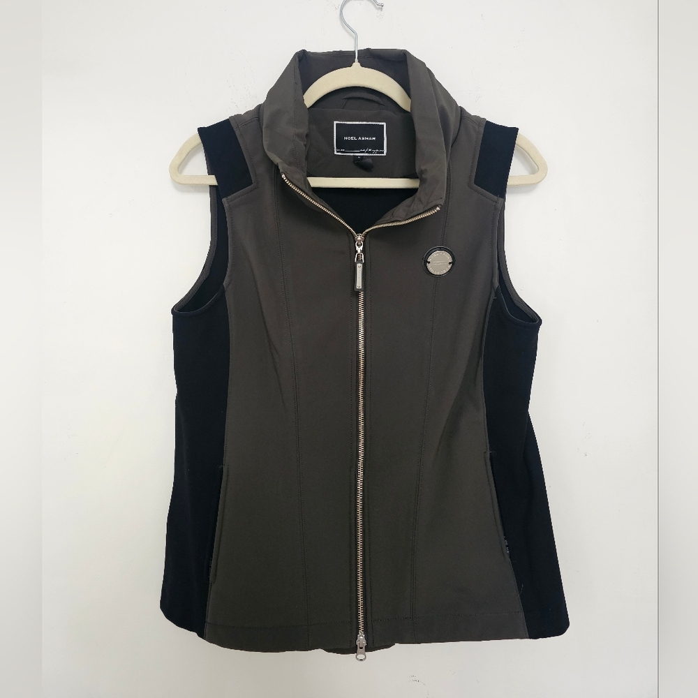 Noel Asmar Black and Green Performance Vest
